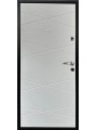 Двері вхідні Artiz Еко-4 титан горизонтальний / пішов горизонтальний