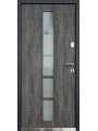 Двері вхідні Artiz СТ-101 (RAL 7024) RAL 7024/дуб шато