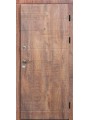 Двері вхідні Artiz ПЛ-18 спіл дерева коньячний/дуб крафт білий