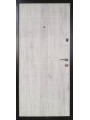 Двері вхідні Artiz ПЛ-18 спіл дерева коньячний/дуб крафт білий
