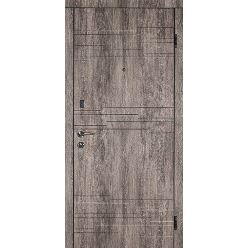 Двері вхідні Artiz Еко-5 горіх темний Artiz Еко-5