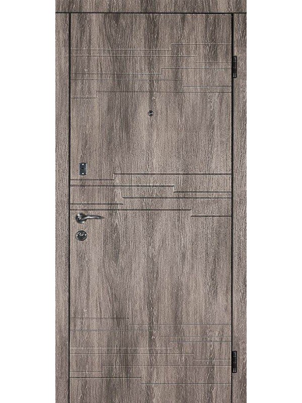 Двері вхідні Artiz Еко-5 горіх темний Artiz Еко-5