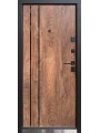 Двері вхідні Artiz КС-28 спил дерева коньячний