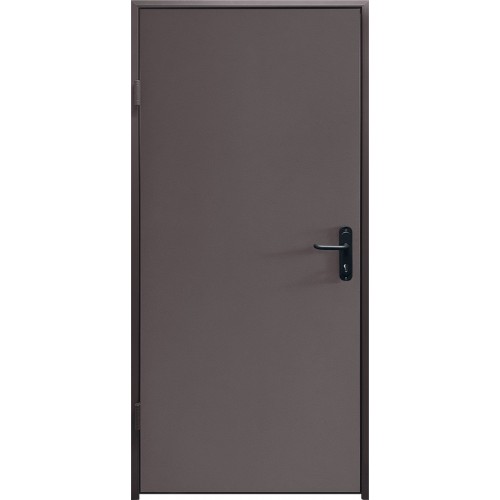 Двері вхідні City Techno 1 коричнева перлинна текстура