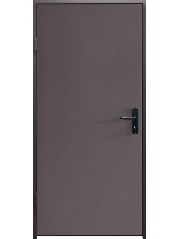 Двері вхідні City Techno 1 коричнева перлинна текстура