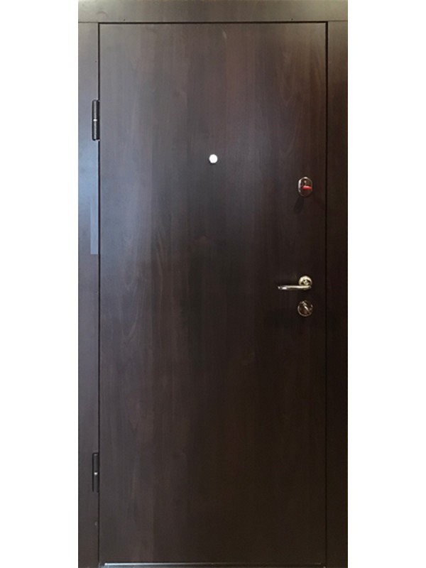 Двері вхідні Гладь темний горіхДвері вхідні Гладь темний горіх