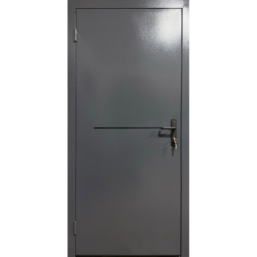 Двері вхідні Еко Техно (з молдингом) RAL 7024