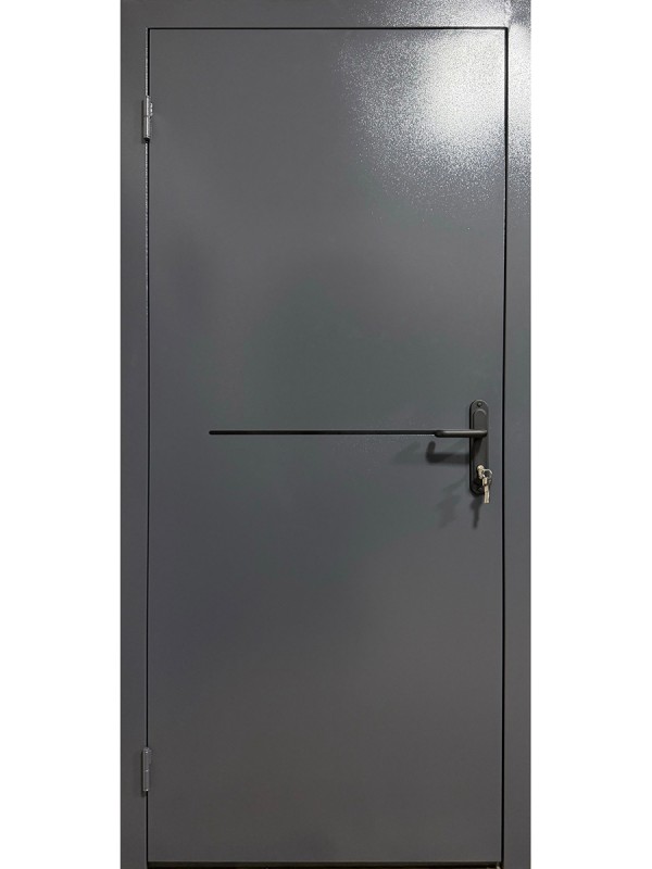 Двері вхідні Еко Техно (з молдингом) RAL 7024