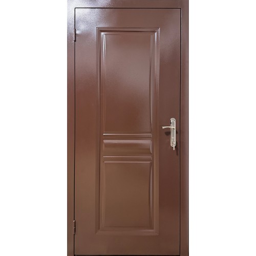 Двері вхідні Еко Техно (штампування) RAL 8017