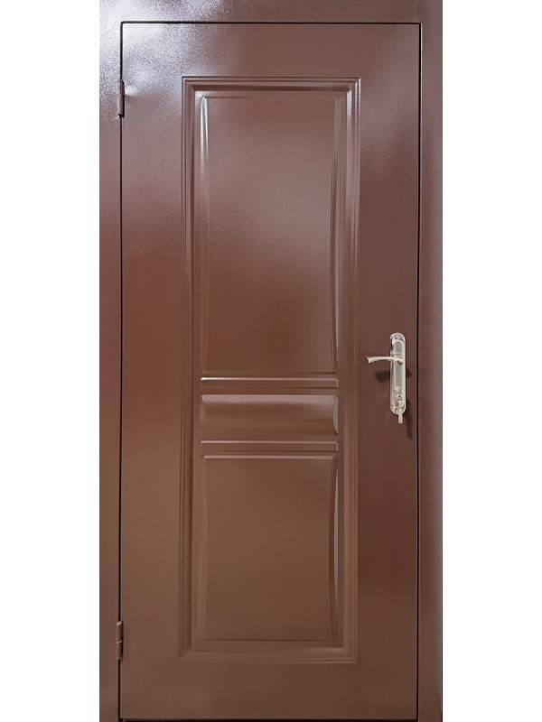 Двері вхідні Еко Техно (штампування) RAL 8017