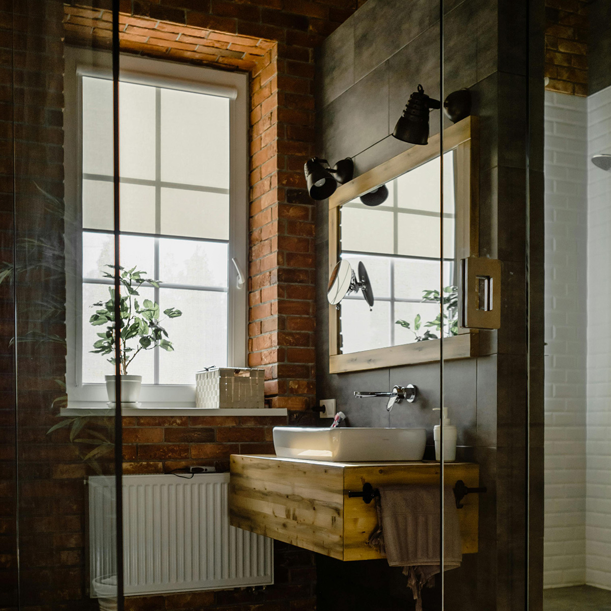 Ванна в стилі лофт – поєднання практичності та характеру